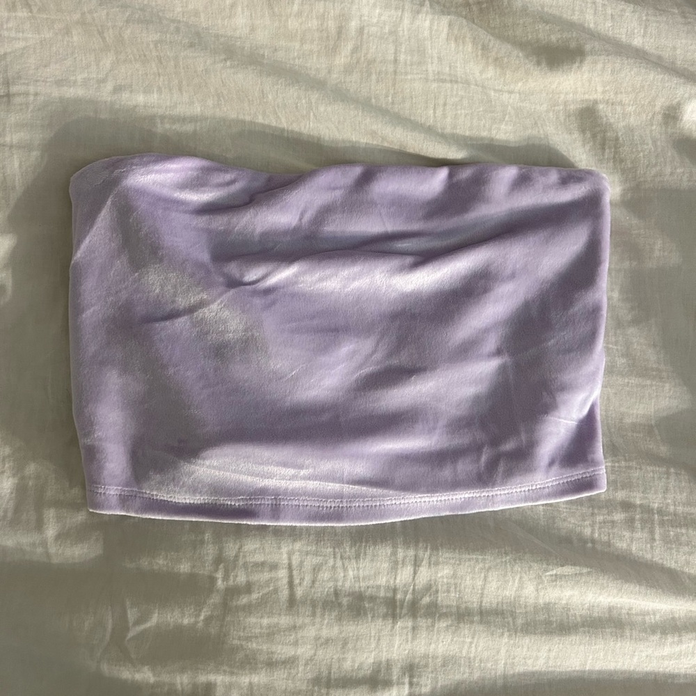 Aerie purple tube top